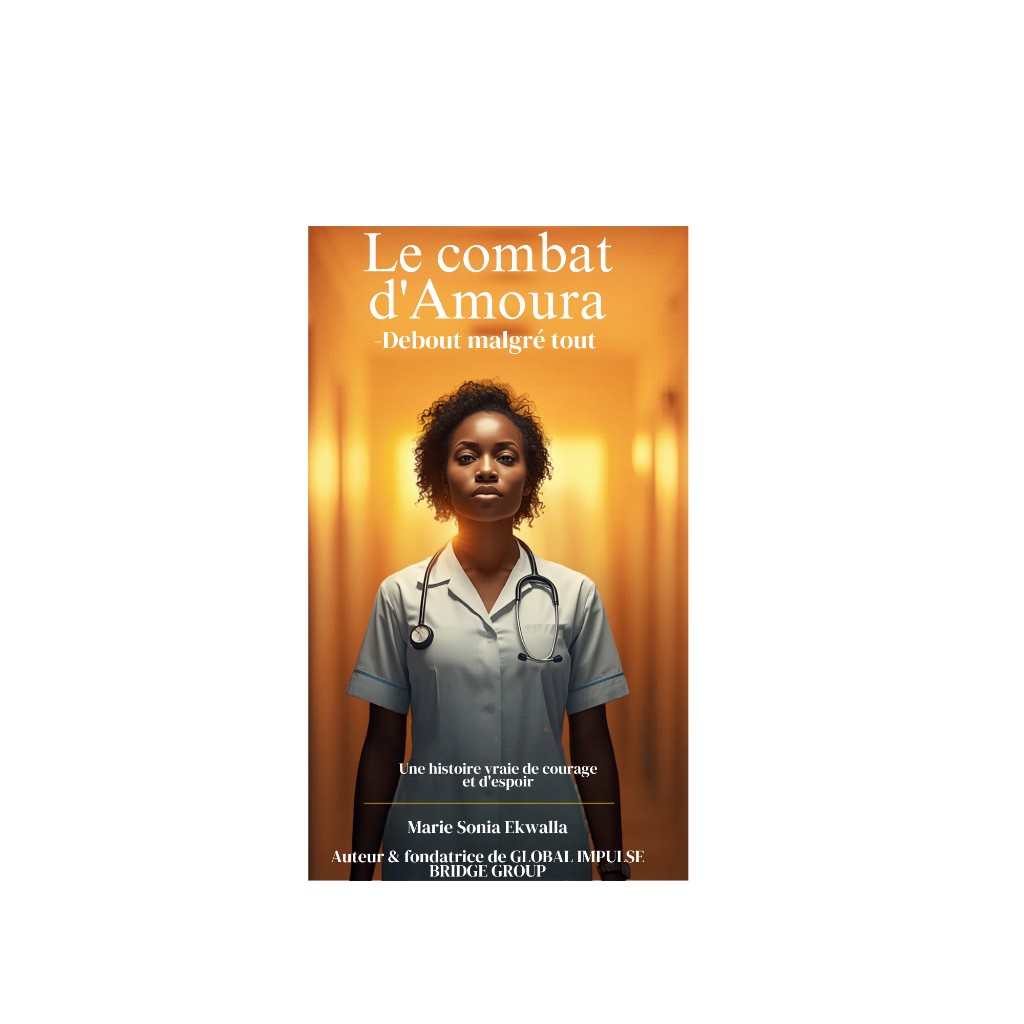 Couverture du livre Le combat d'Amoura — Debout malgré tout, par Marie Sonia Ekwalla
